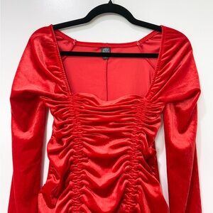 Wild Fable Vibrant Red Top